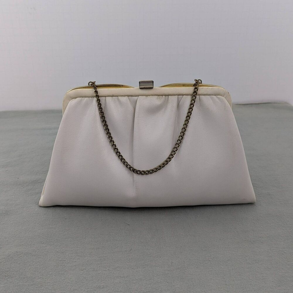 Vintage off white Andé handbag clutch purse